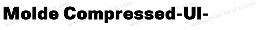 Molde Compressed-Ul字体转换